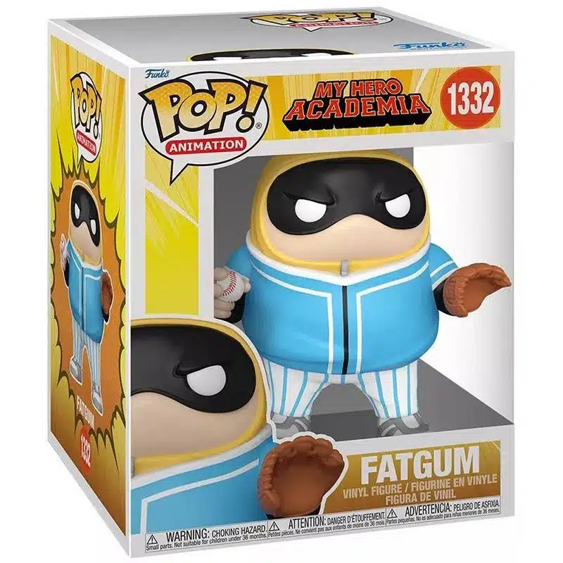 Funko Pop Fat Gum Baseball Supersized (My Hero Academia) #1332 con scatola