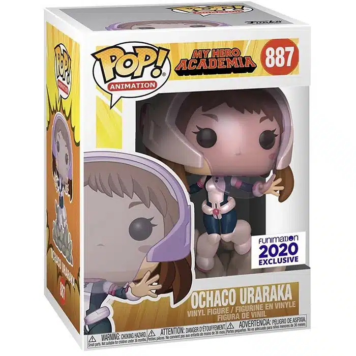 Funko Pop Ochaco Uraraka My Hero Academia #887 con scatola