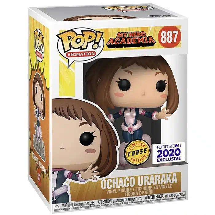 Funko Pop Ochaco Uraraka Chase My Hero Academia #887 con scatola