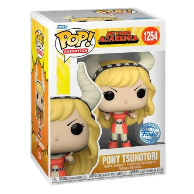 Funko Pop Pony Tsunotori My Hero Academia #1254 con scatola