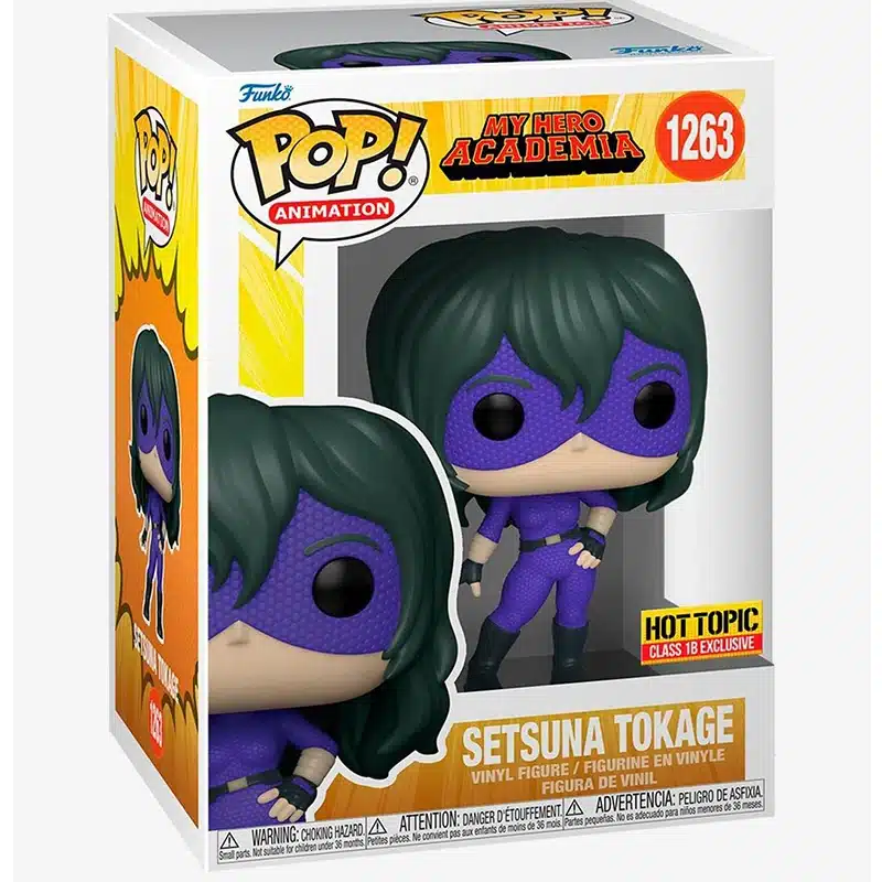 Funko Pop Setsuna Tokage My Hero Academia #1263 con scatola