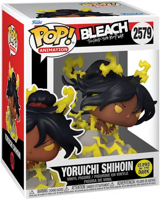 Funko Pop Yoruichi Shihoin Bleach #2579 Glow in the Dark con scatola