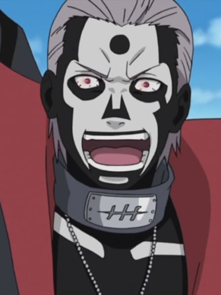 Hidan chase nella serie Naruto Shippuden