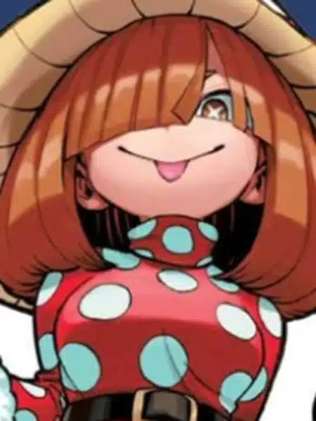 Kinoko Komori in My Hero Academia, primo piano del personaggio