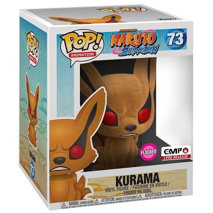 Scatola Funko Pop Kurama Flocked #73