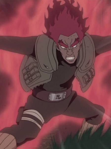 Gai Maito Eight Inner Gates Glow in the Dark nella serie Naruto Shippuden