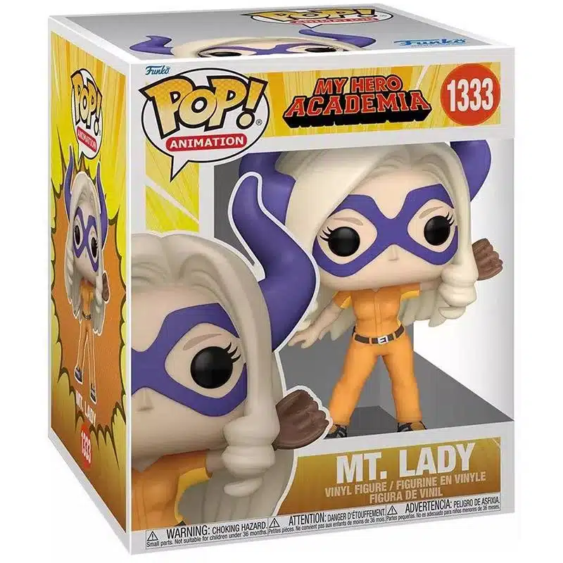 Funko Pop Mount Lady Baseball Supersized (My Hero Academia) #1333 con scatola