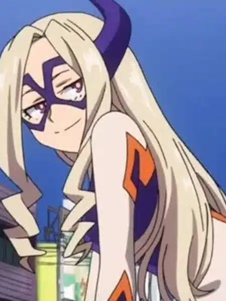 Un’altra scena di Mount Lady in My Hero Academia