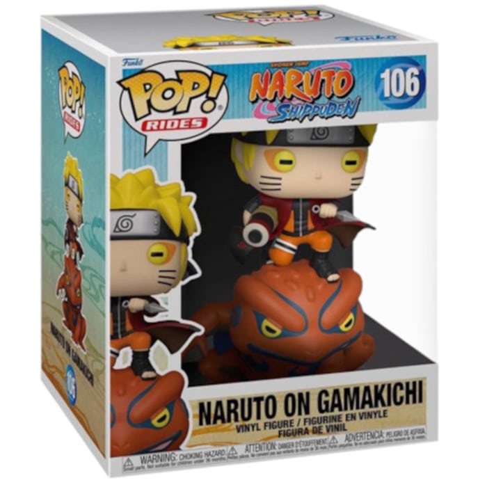 Scatola Funko Pop Naruto su Gamakichi #106