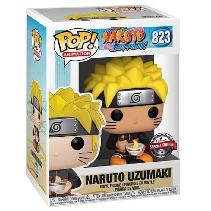 Scatola Funko Pop Naruto Uzumaki con Ramen #823
