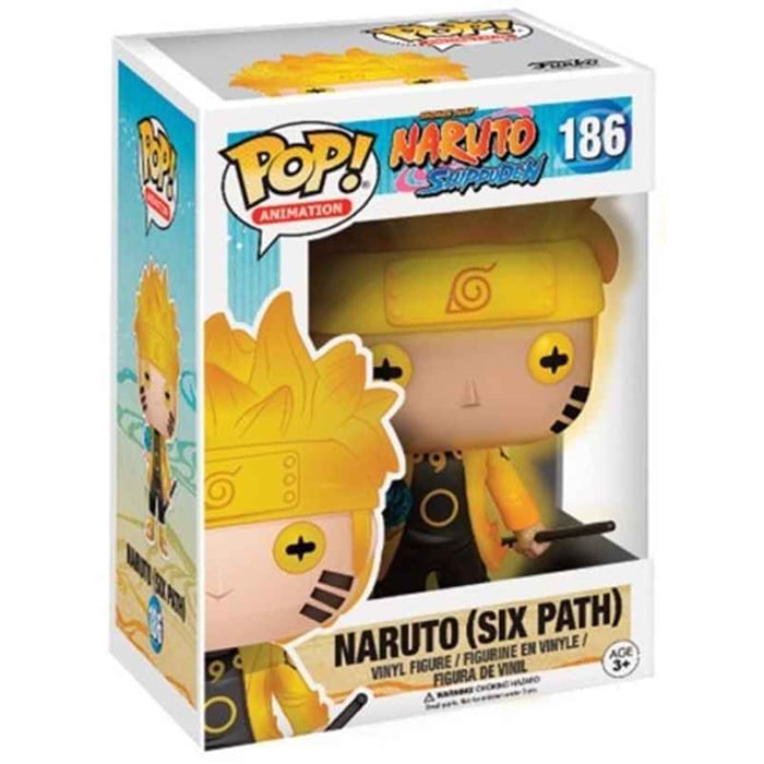 Scatola Funko Pop Naruto Uzumaki Six Path #186