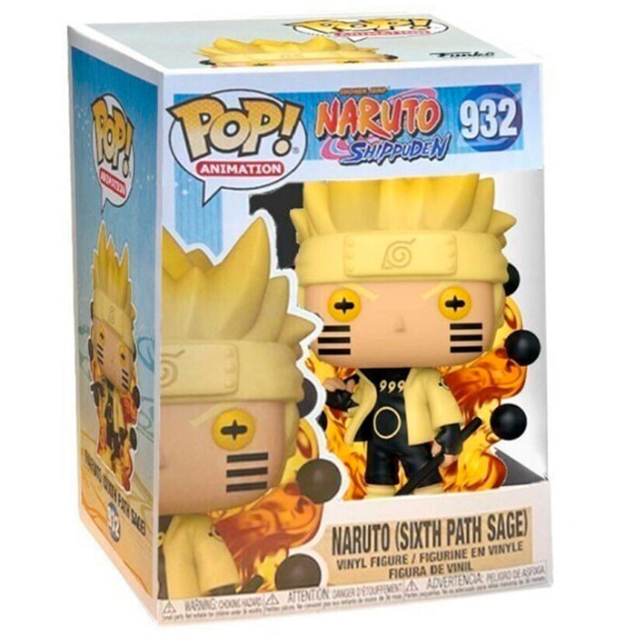 Scatola Funko Pop Naruto Uzumaki Sixth Path Sage #932