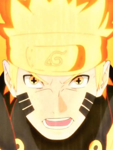 Naruto Uzumaki Six Paths Glow in the Dark nella serie Naruto Shippuden