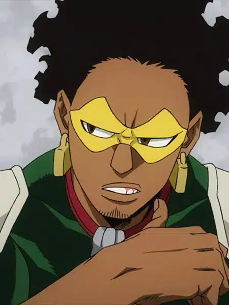 Rock Lock LockLock in My Hero Academia, primo piano del personaggio