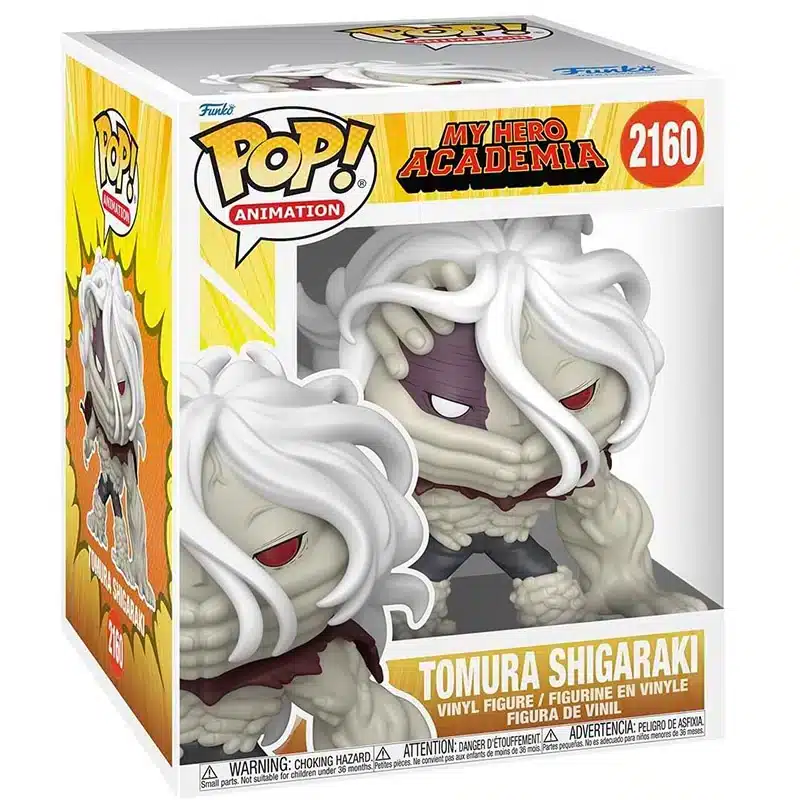 Funko Pop Super Tomura Shigaraki Fusion My Hero Academia #2160 con scatola
