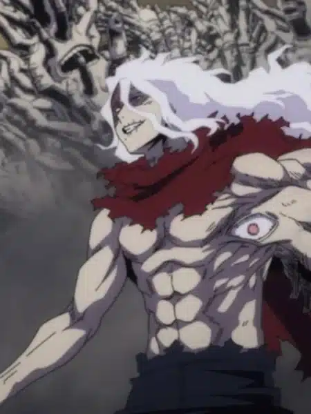 Tomura Shigaraki nella serie anime My Hero Academia