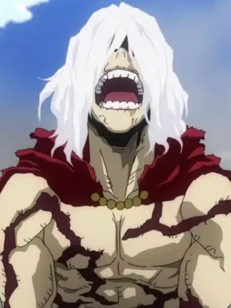 Un’altra scena di Tomura Shigaraki in My Hero Academia