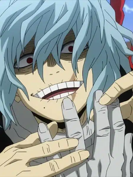 Tomura Shigaraki nella serie anime My Hero Academia