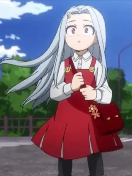Eri con i capelli chiari in My Hero Academia