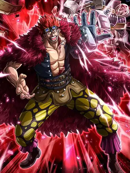 Eustass Kidd usa il potere magnetico in One Piece