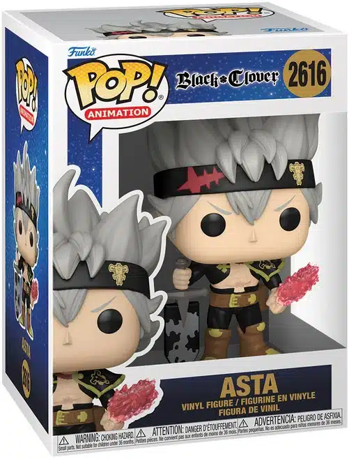 Funko Pop Black Clover Asta con braccio demoniaco #2616 con scatola