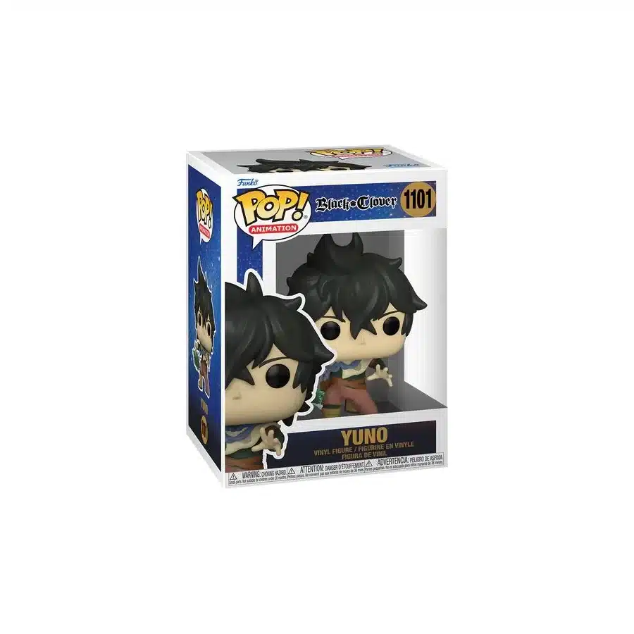 Funko Pop Black Clover Yuno numero 1101 con scatola