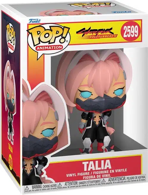 Funko Pop Cyberpunk Edgerunners 2 Talia #2599 con scatola
