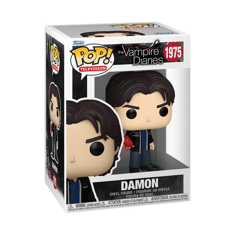 Funko Pop Damon Salvatore The Vampire Diaries #1975 con scatola