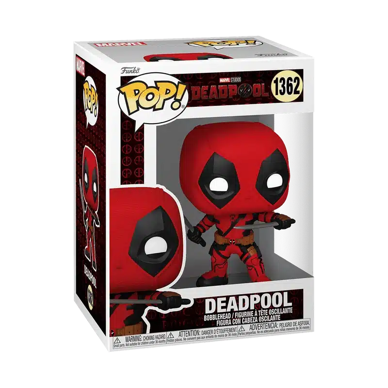 Funko Pop Deadpool con spade #1362 con scatola