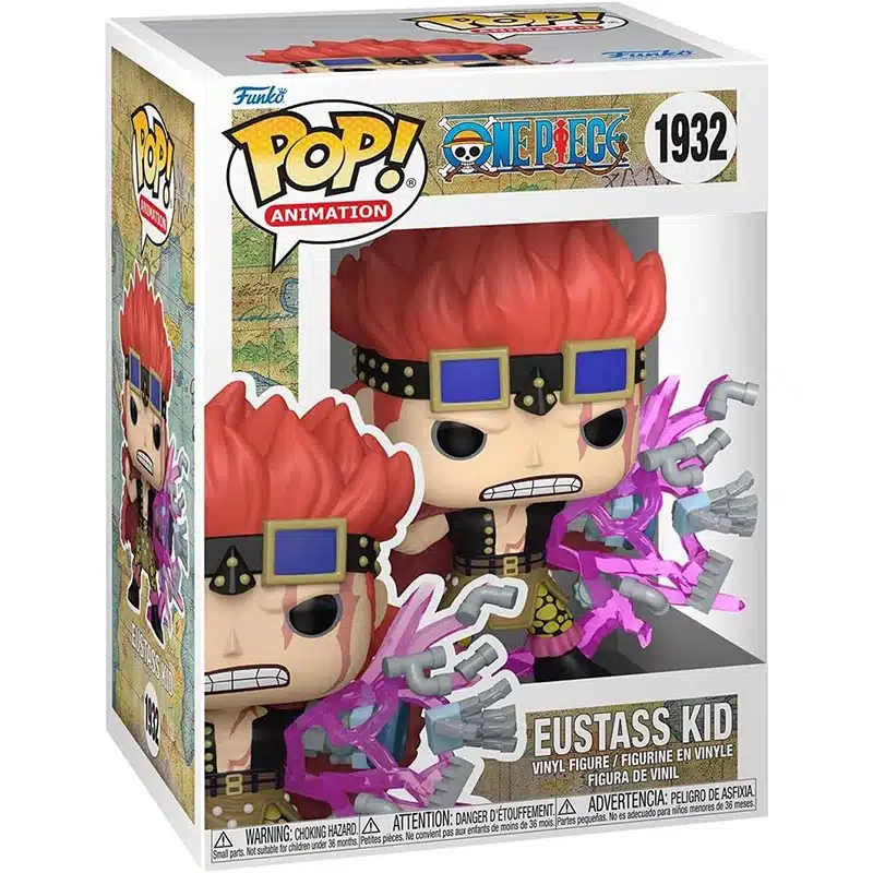 Funko Pop Eustass Kid Awakening One Piece #1932 con scatola