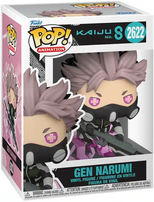 Funko Pop Gen Narumi Power Up Kaiju No. 8 #2622 con scatola