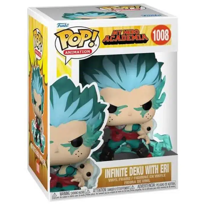 Funko Pop Infinite Deku con Eri My Hero Academia #1008 con scatola