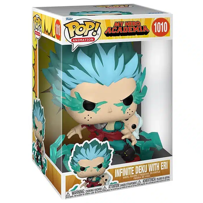 Funko Pop Infinite Deku con Eri Supersized My Hero Academia #1010 con scatola