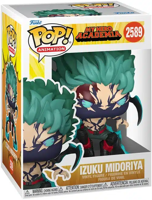 Funko Pop Izuku Midoriya My Hero Academia #2589 con scatola