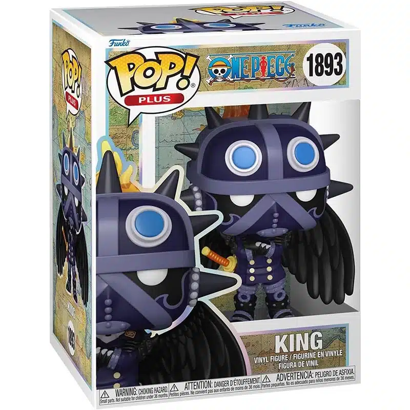 Funko Pop King One Piece #1893 con scatola