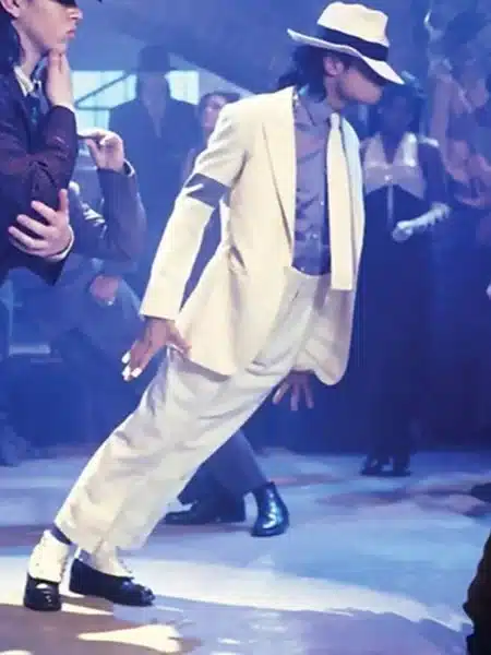Michael Jackson nel video Smooth Criminal, contesto della Pop #345