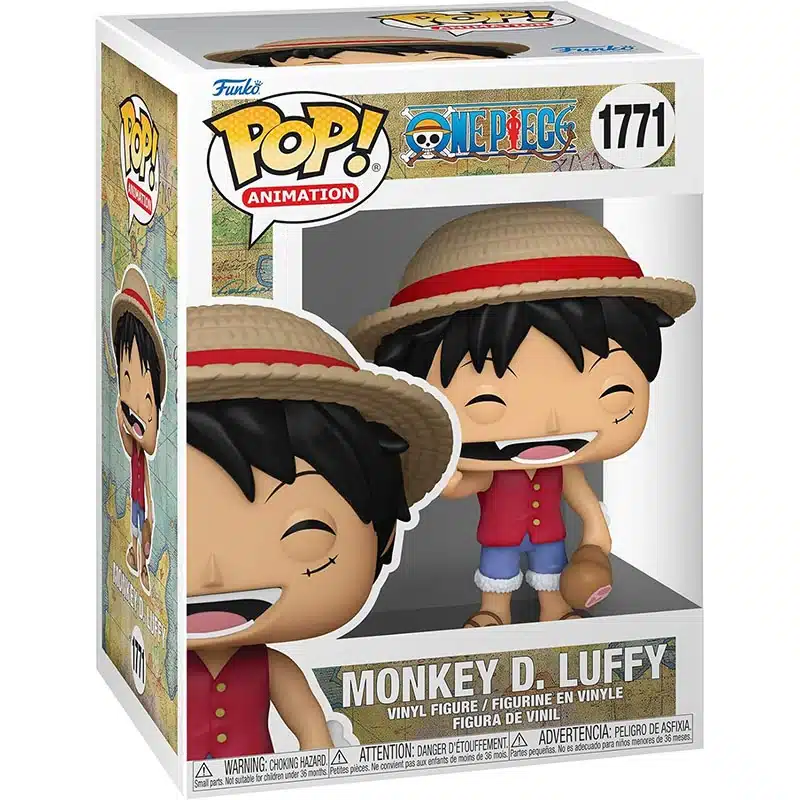 Funko Pop Monkey D. Luffy con carne One Piece #1771 con scatola