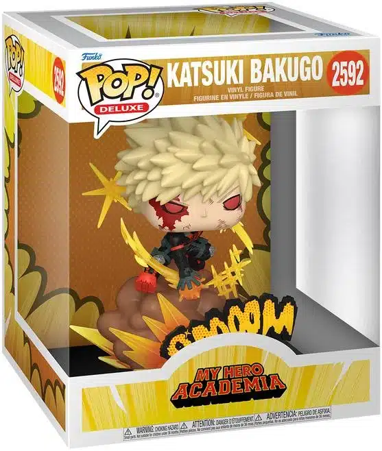 Funko Pop My Hero Academia Katsuki Bakugo Deluxe #2592 con scatola