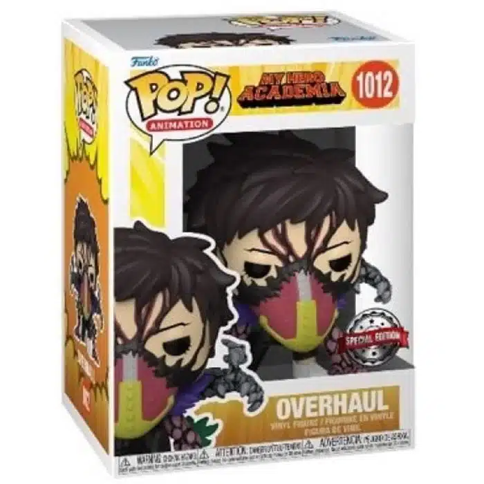 Funko Pop Overhaul forma trasformata My Hero Academia #1012 con scatola