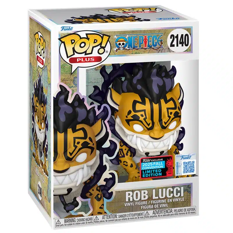 Funko Pop Rob Lucci Beast Form One Piece #2140 con scatola