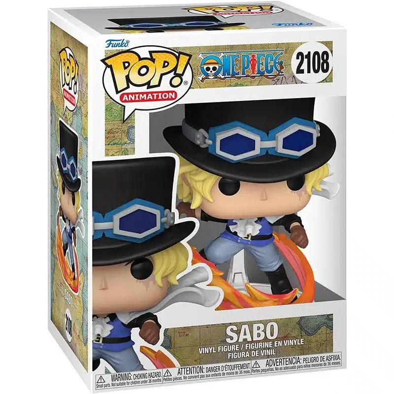 Funko Pop Sabo One Piece #2108 con scatola