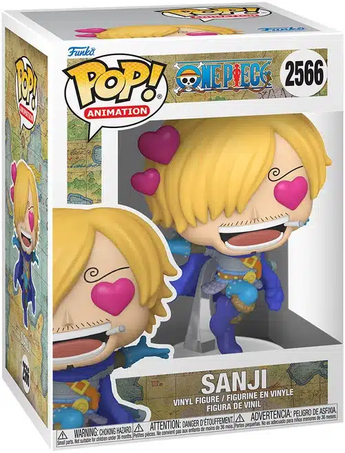 Funko Pop Sanji innamorato One Piece #2566 con scatola