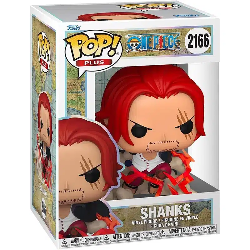 Funko Pop Plus Shanks One Piece #2166 con scatola