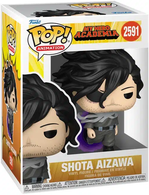 Funko Pop Shota Aizawa My Hero Academia #2591 con scatola