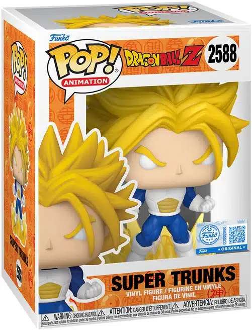 Funko Pop Super Trunks Dragon Ball Z #2588 con scatola