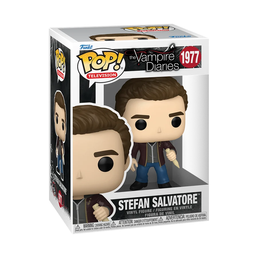 Funko Pop The Vampire Diaries Stefan Salvatore numero 1977 con scatola
