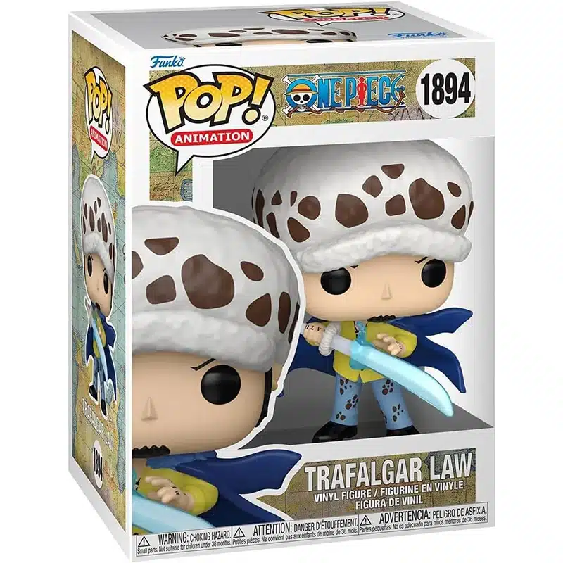 Funko Pop Trafalgar Law con spada One Piece #1894 con scatola
