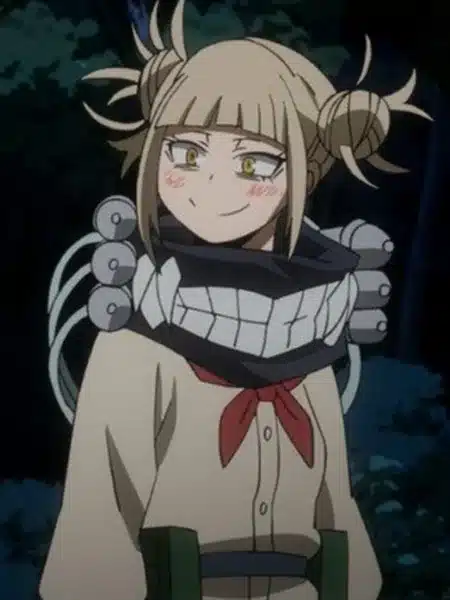 Himiko Toga con il suo equipaggiamento da villain